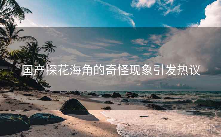 国产探花海角的奇怪现象引发热议 国产探花海角的奇怪现象引发热议